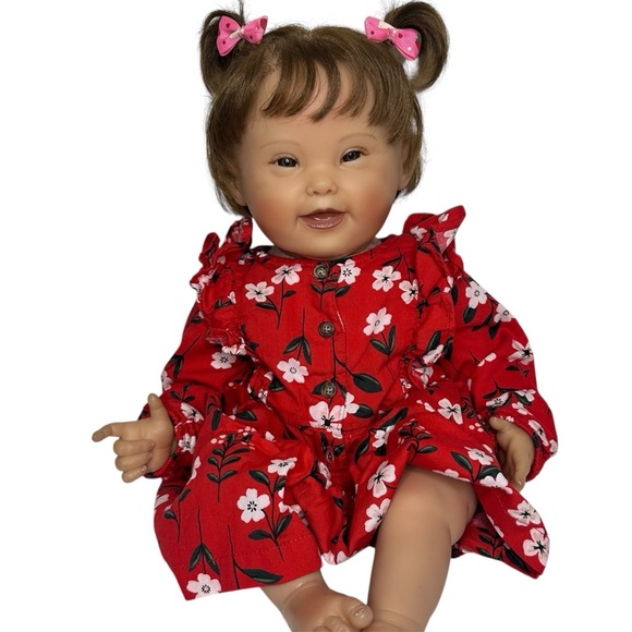 Paradise Galleries Down Syndrome Awareness 21’ Inch Reborn Baby Noah - Picture 1 of 10